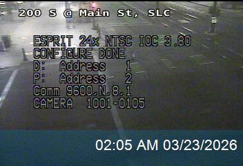 200 S @ Main St, SLC live webcam