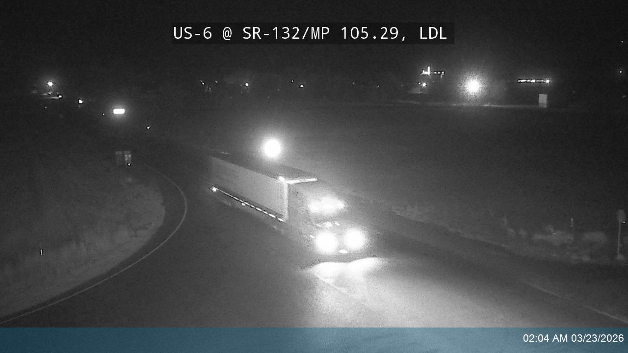 US-6 @ SR-132 / MP 105.29, LDL live webcam