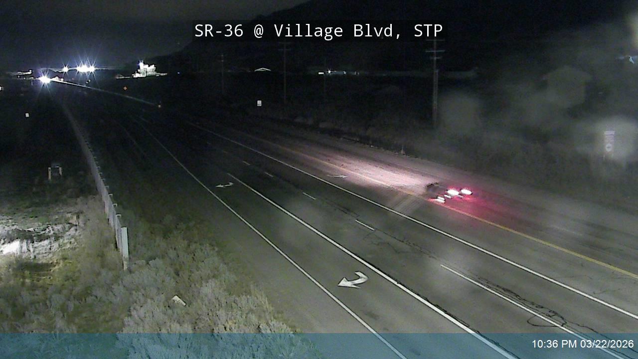 SR-36 @ Village Blvd, STP live webcam