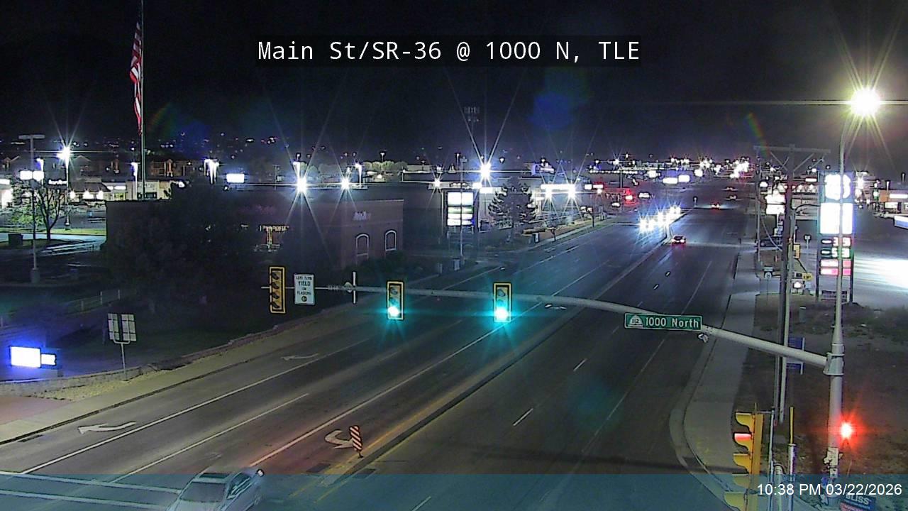 Main St / SR-36 @ 1000 N, TLE live webcam
