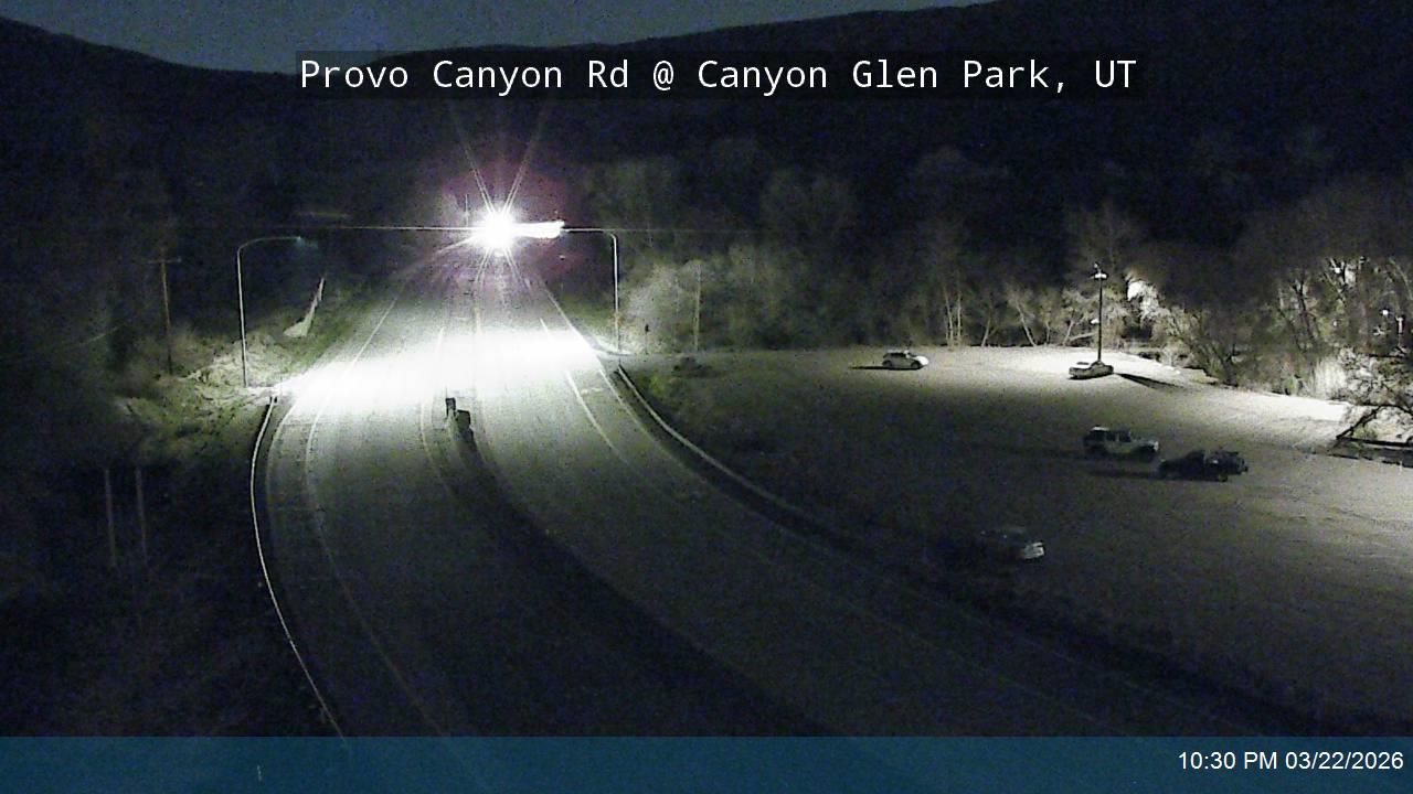 Provo Canyon Rd / US-189 @ Canyon Glen Park / MP 9.98, UT live webcam