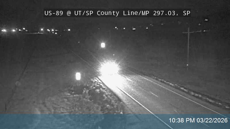 US-89 @ UT/SP County Line / MP 297.03, SP live webcam