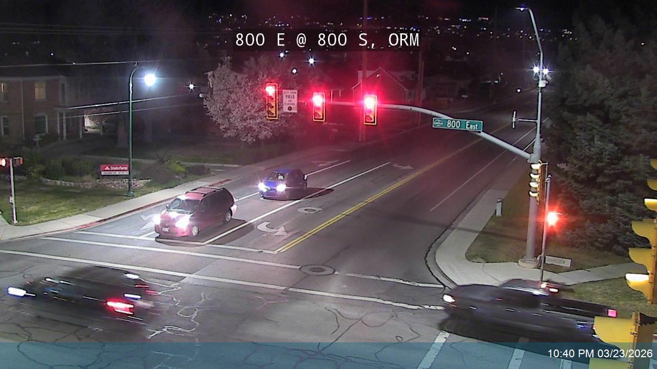 800 E @ 800 S, ORM live webcam