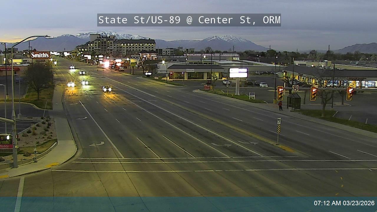State St / US-89 @ Center St, ORM live webcam