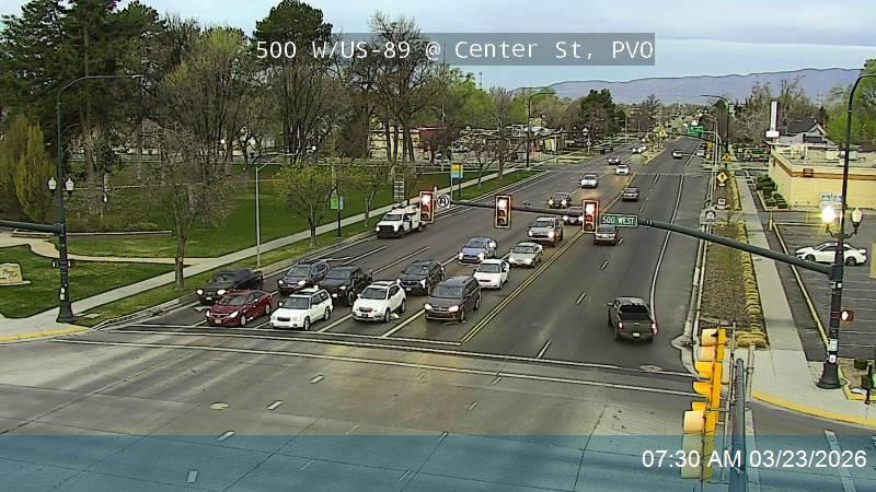 500 W / US-89 @ Center St / SR-114, PVO live webcam