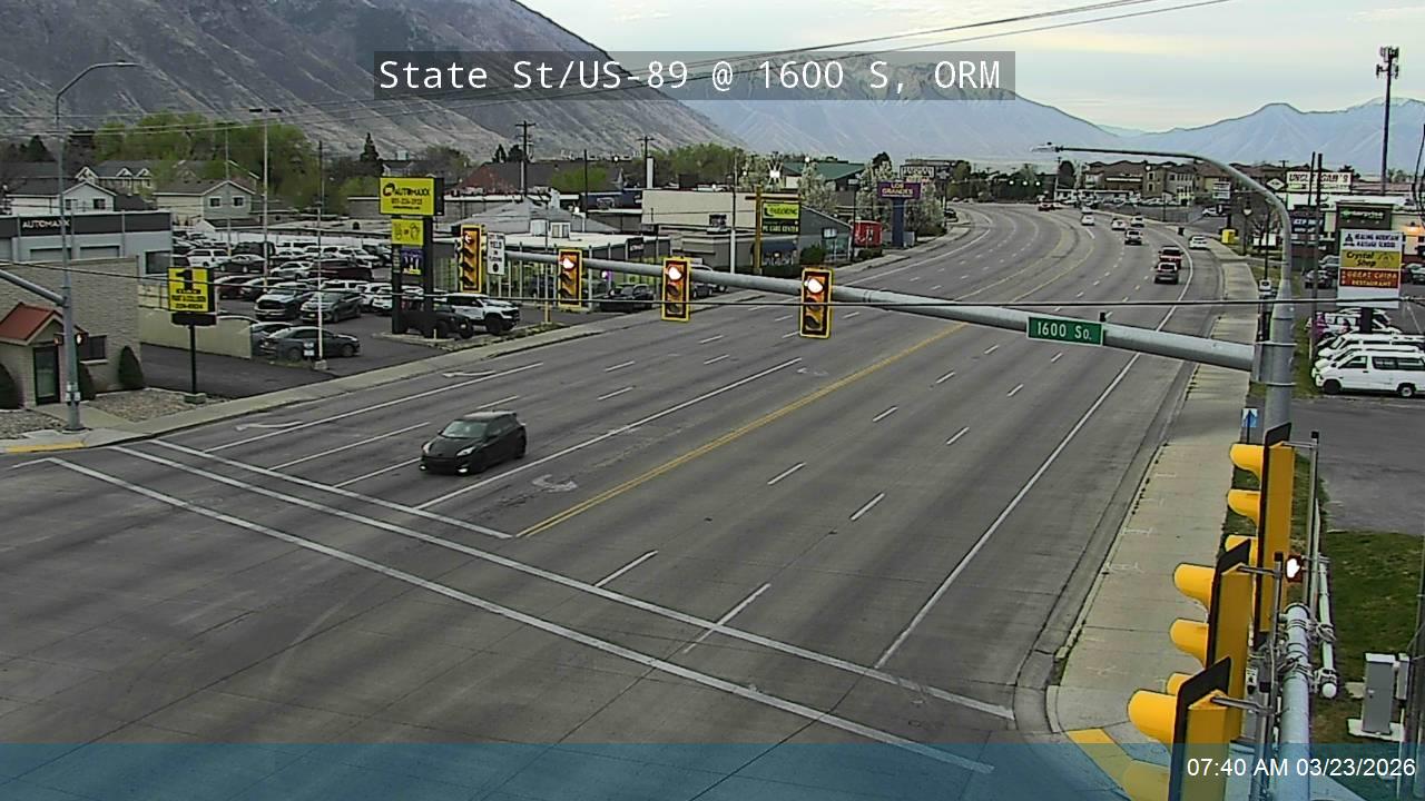 State St / US-89 @ 1600 S, ORM live webcam
