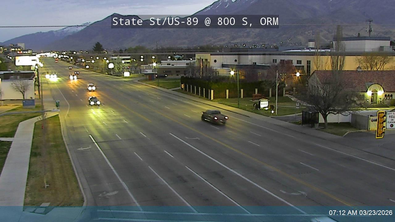 State St / US-89 @ 800 S, ORM live webcam