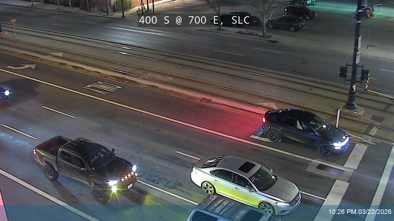 400 S / University Blvd / SR-186 @ 700 E / SR-71, SLC live webcam