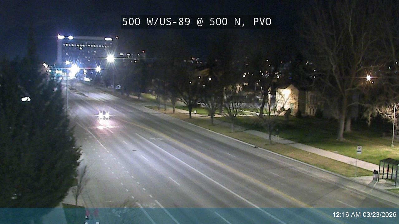 500 W / US-89 @ 500 N, PVO live webcam