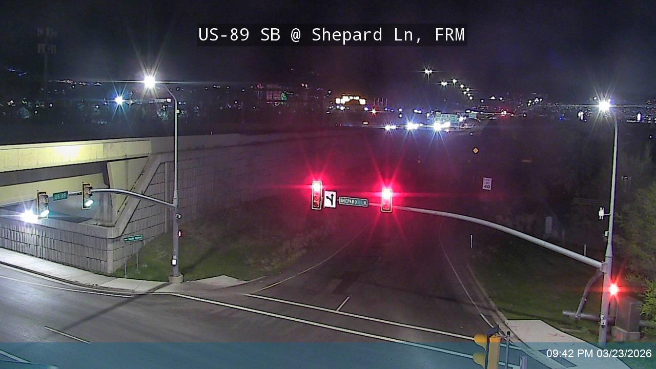 US-89 SB @ Shepard Ln, FRM live webcam