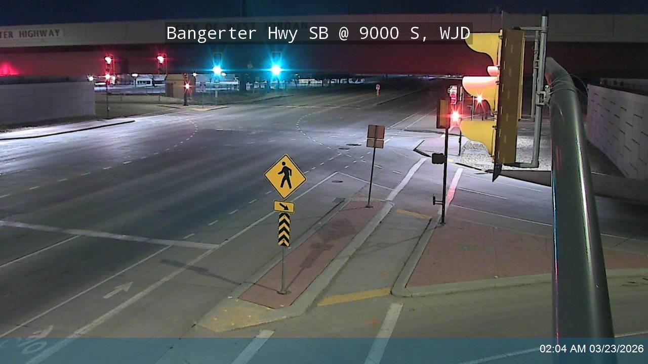 Bangerter Hwy / SR-154 SB @ 9000 S / SR-209, WJD live webcam