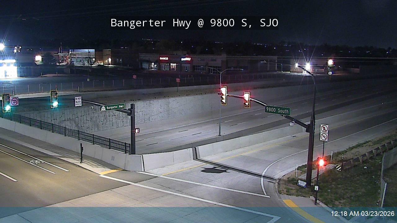 Bangerter Hwy / SR-154 @ 9800 S, SJO live webcam