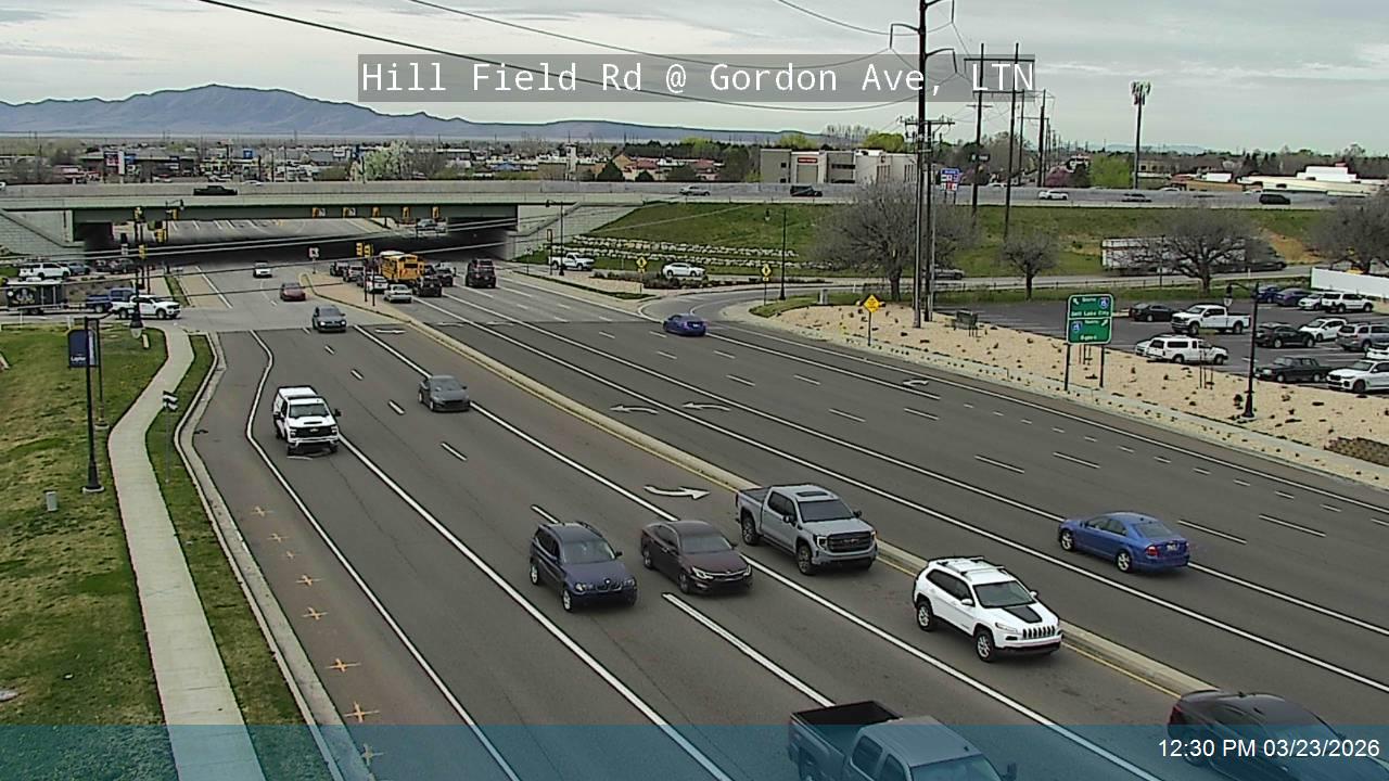 Hill Field Rd / SR-232 @ Gordon Ave / 1000 N, LTN live webcam
