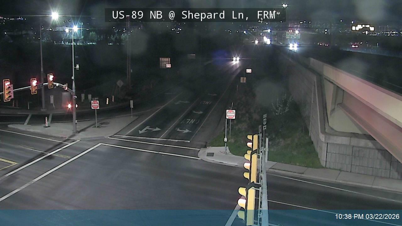 US-89 NB @ Shepard Ln, FRM live webcam