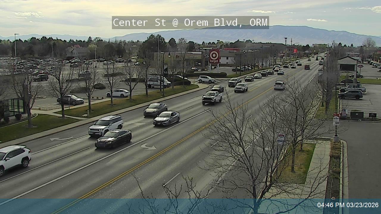Center St @ Orem Blvd, ORM live webcam
