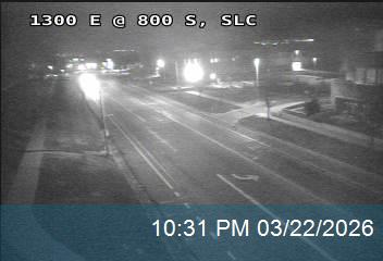1300 E / Leopard Ln @ 800 S, SLC live webcam