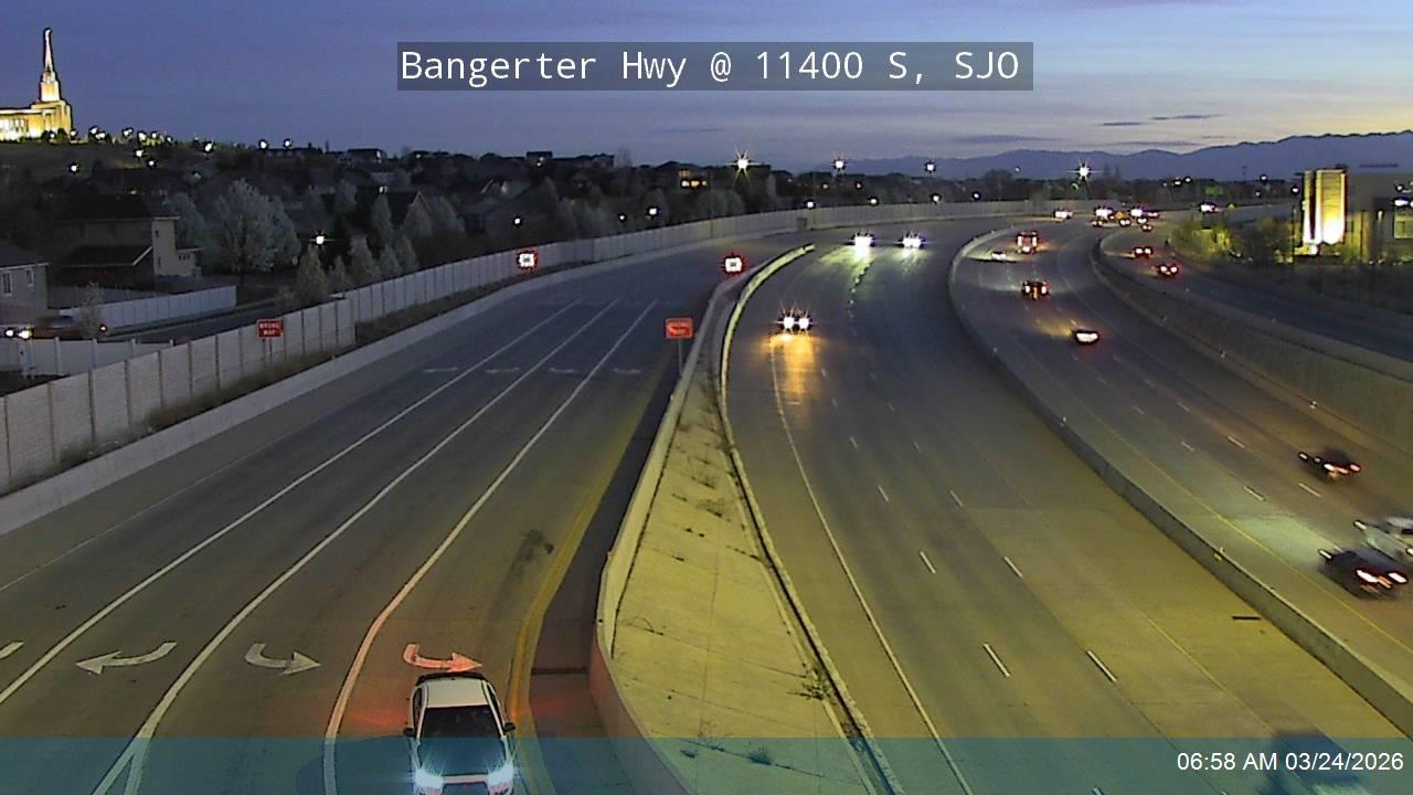 Bangerter Hwy / SR-154 @ 11400 S / SR-175, SJO live webcam