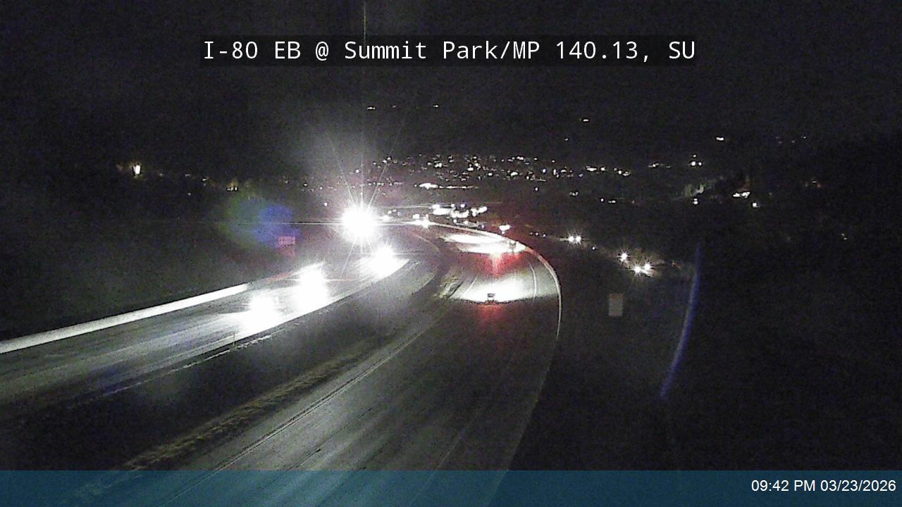 I-80 EB @ Summit Park / MP 140.13, SU live webcam