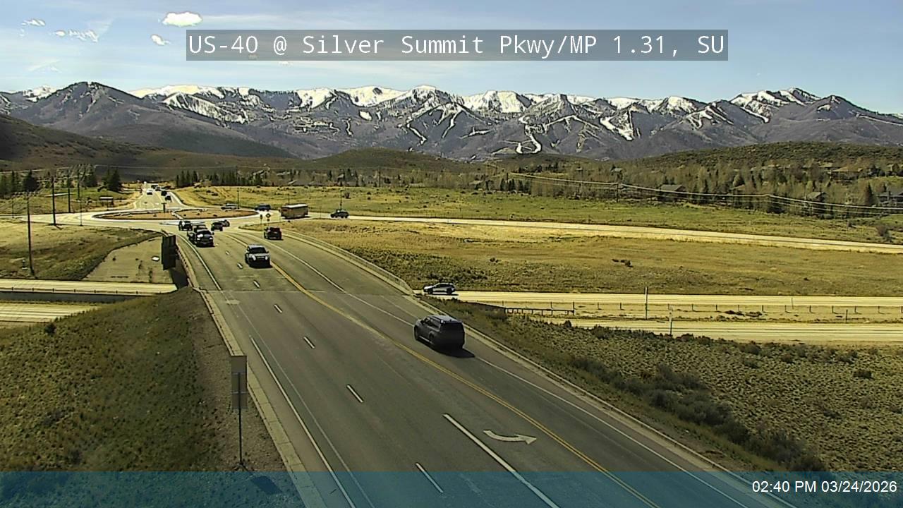 US-40 @ Silver Summit Pkwy / MP 1.31, SU live webcam