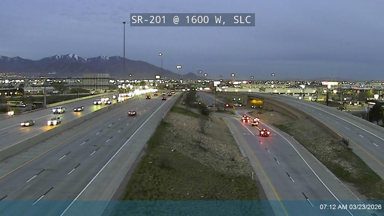 SR-201 @ 1600 W / MP 15.47, SLC live webcam