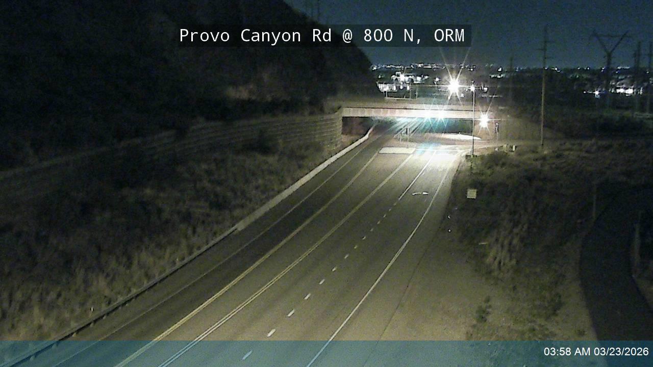 Provo Canyon Rd / US-189 @ 800 N / SR-52, ORM live webcam