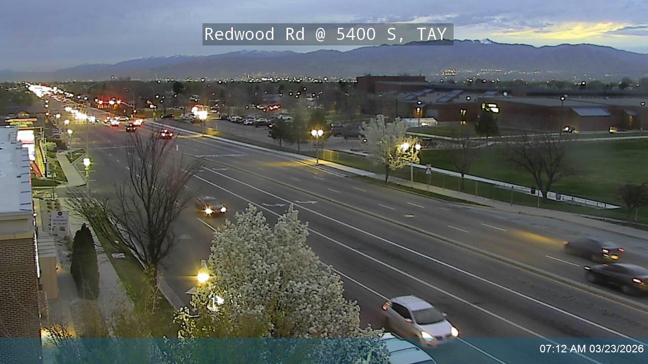 Redwood Rd / SR-68 @ 5400 S / SR-173, TAY live webcam