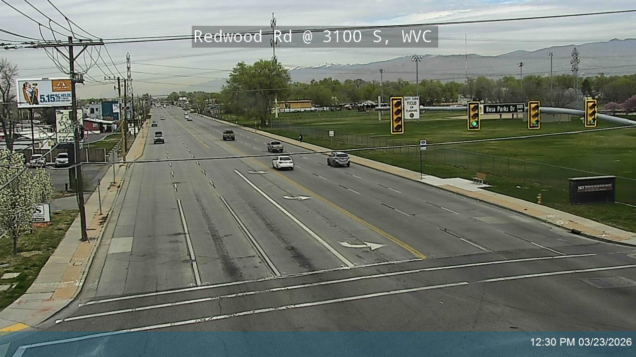 Redwood Rd / SR-68 @ 3100 S, WVC live webcam