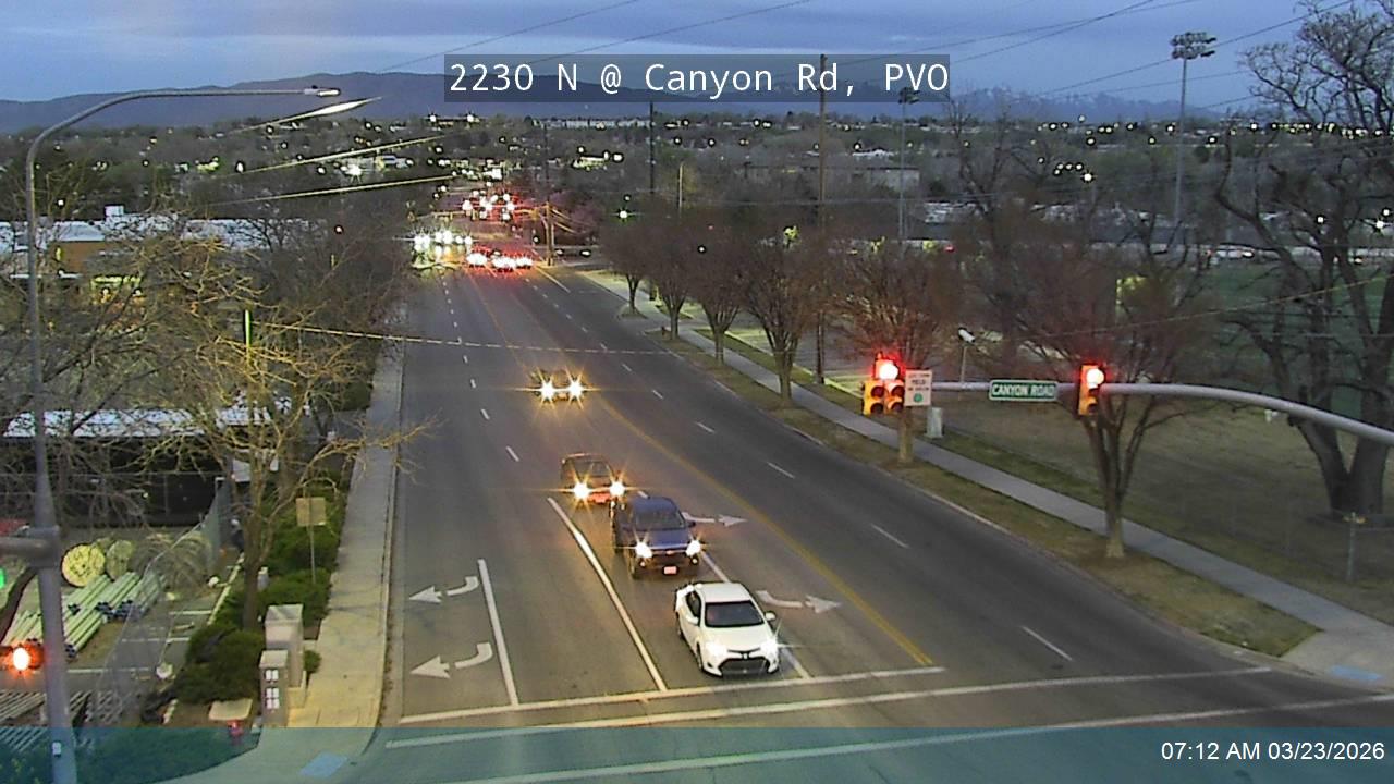 2230 N @ Canyon Rd, PVO live webcam