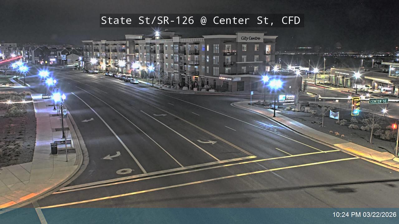 State St / SR-126 @ Center St, CFD live webcam