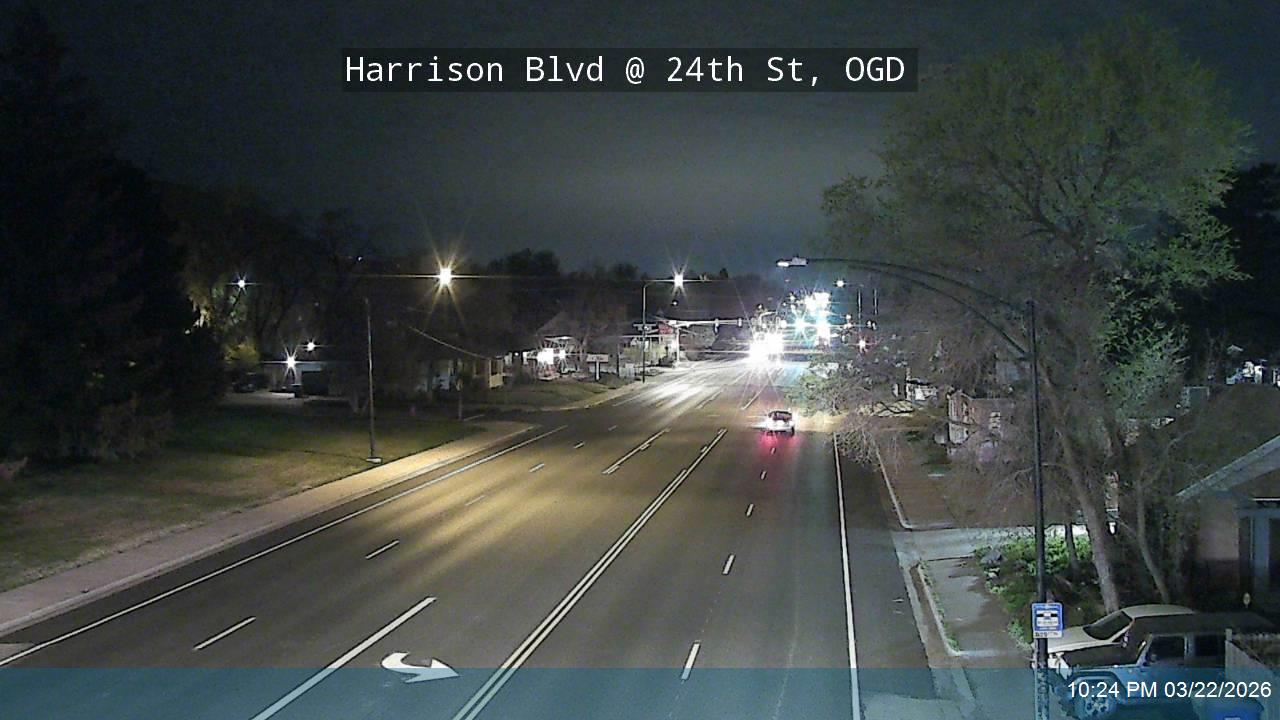 Harrison Blvd / 1200 E / SR-203 @ 24th St, OGD live webcam