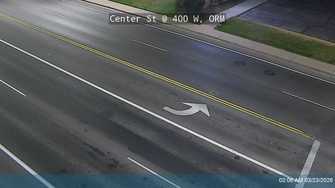 Center St @ 400 W, ORM live webcam