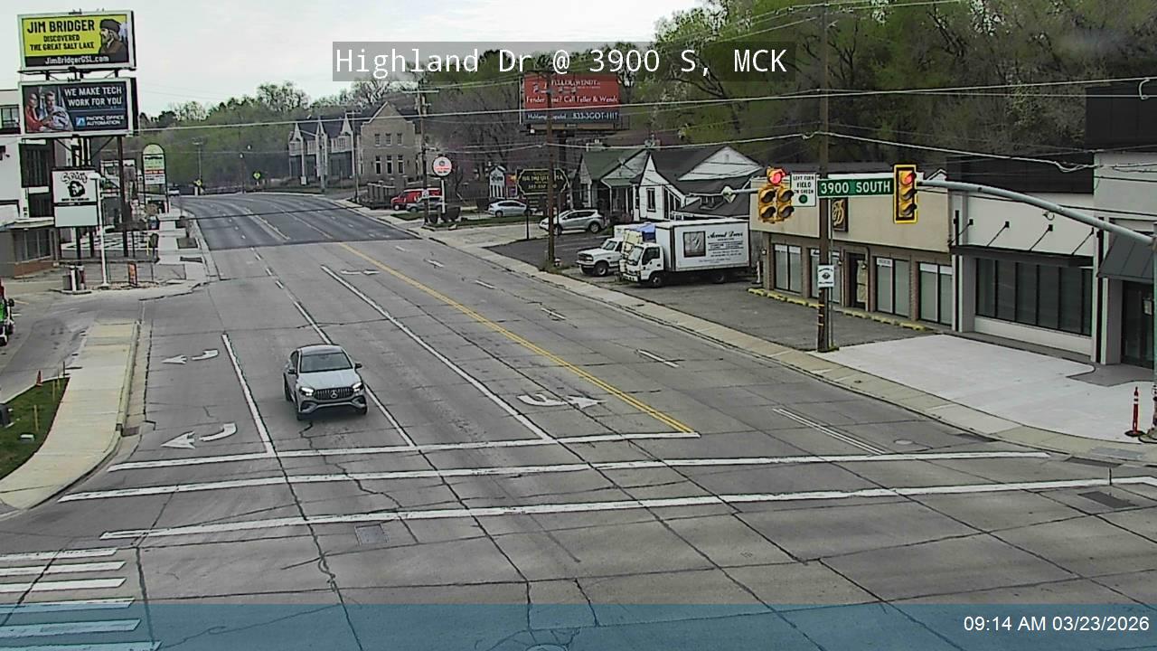 Highland Dr @ 3900 S, MCK live webcam
