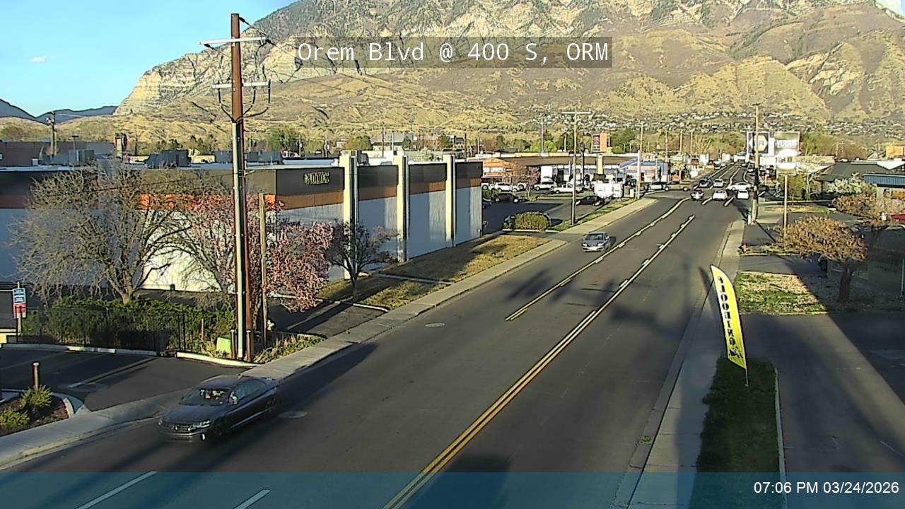 Orem Blvd @ 400 S, ORM live webcam