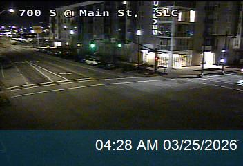 700 S @ Main St, SLC live webcam