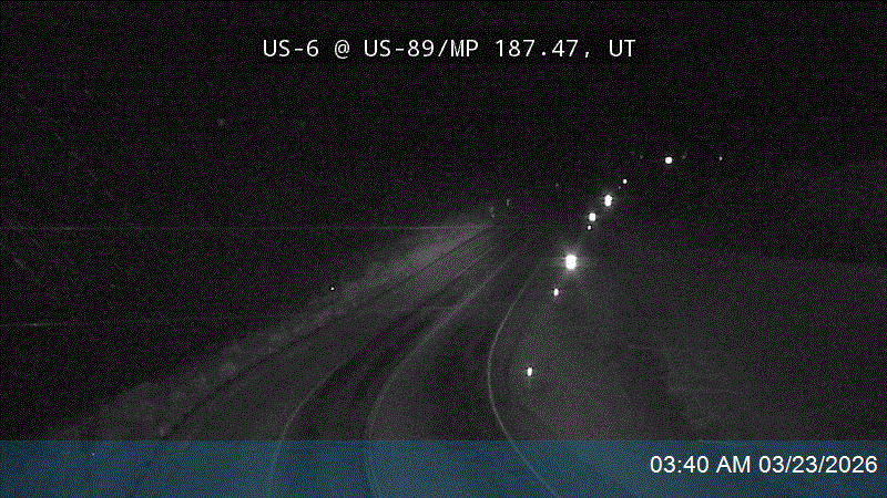 US-6 @ US-89 / MP 187.47, UT live webcam