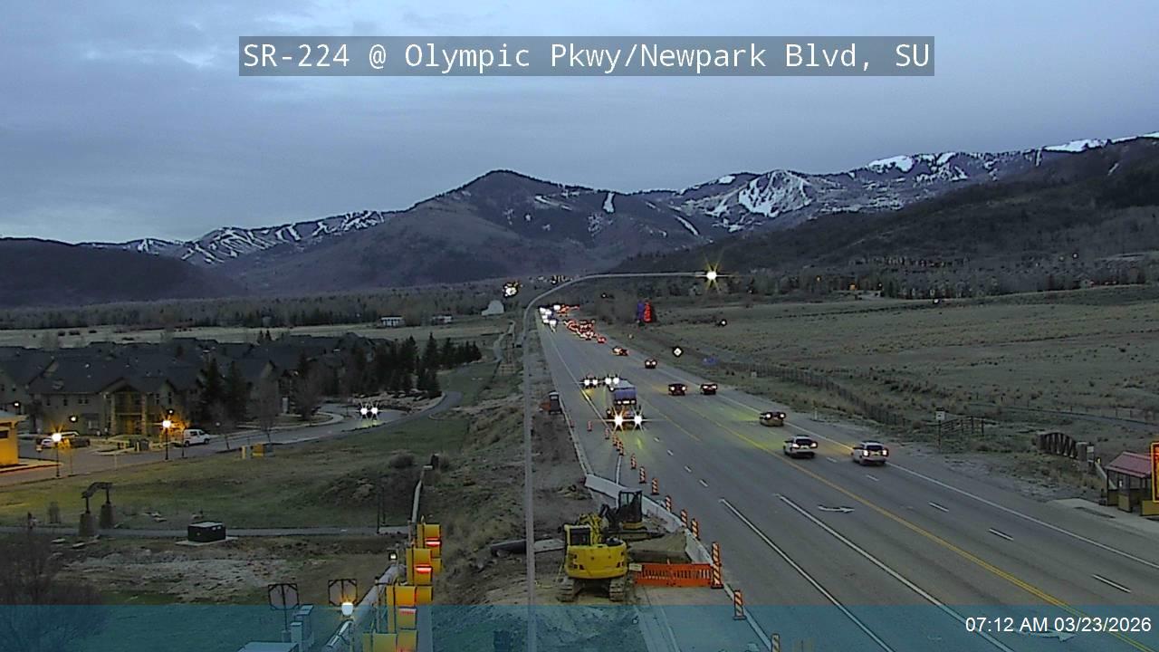 SR-224 @ Olympic Pkwy / Newpark Blvd /  MP 11.16, SU live webcam