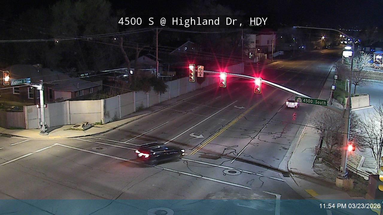 4500 S / SR-266 @ Highland Dr, HDY live webcam