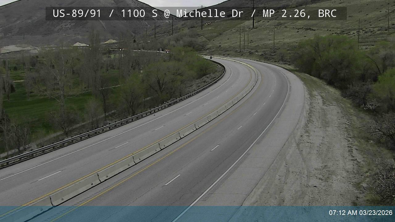 US-89/91 / 1100 S @ Michelle Dr / MP 2.26, BRC live webcam