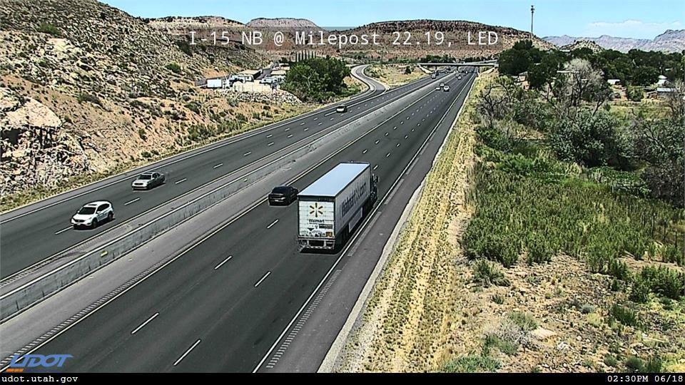 I-15 NB @ Milepost 22.19, LED