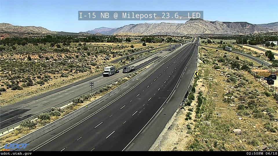 I-15 NB @ Silver Reef Rd / MP 23.6, LED