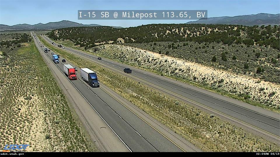 I-15 SB @ Milepost 113.65, BV