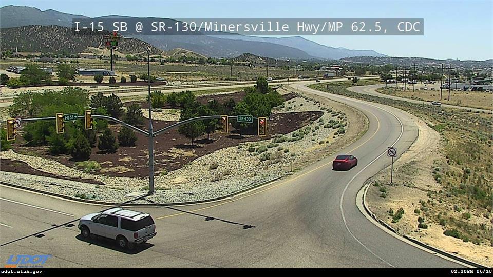 I-15 SB @ SR-130 / Minersville Hwy / MP 62.5, CDC