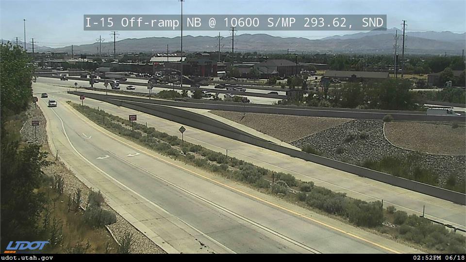 I-15 Off-ramp NB @ 10600 S / SR-151 / MP 293.62, SND