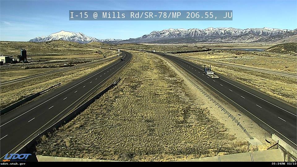 I-15 @ Mills Rd / SR-78 / MP 206.55, JU