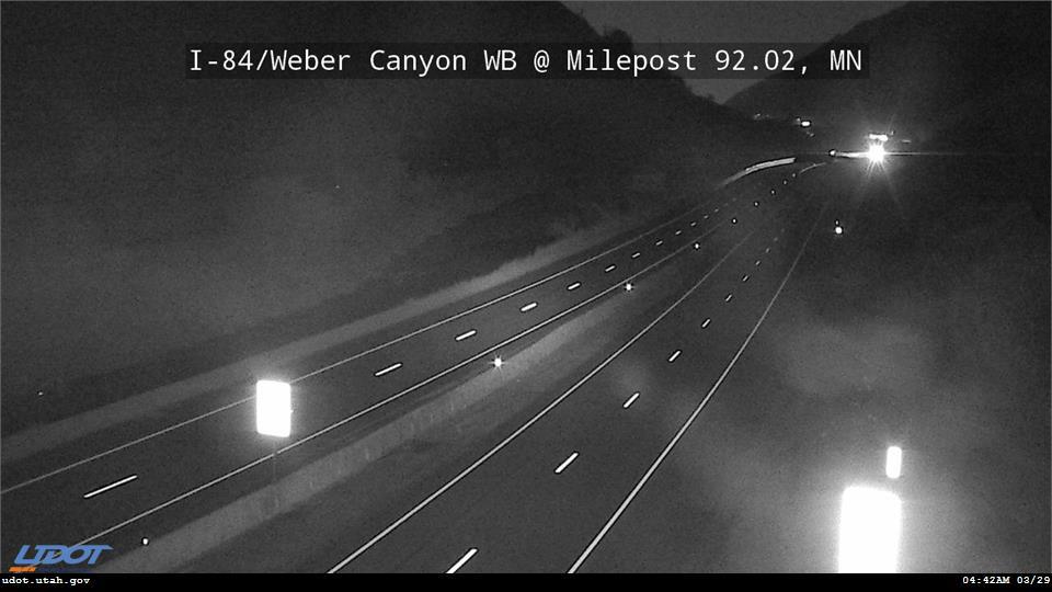 I-84 / Weber Canyon WB  @ Milepost 92.02, MN