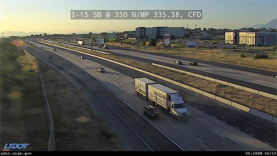 I-15 SB @ 350 N / MP 335.38, CFD