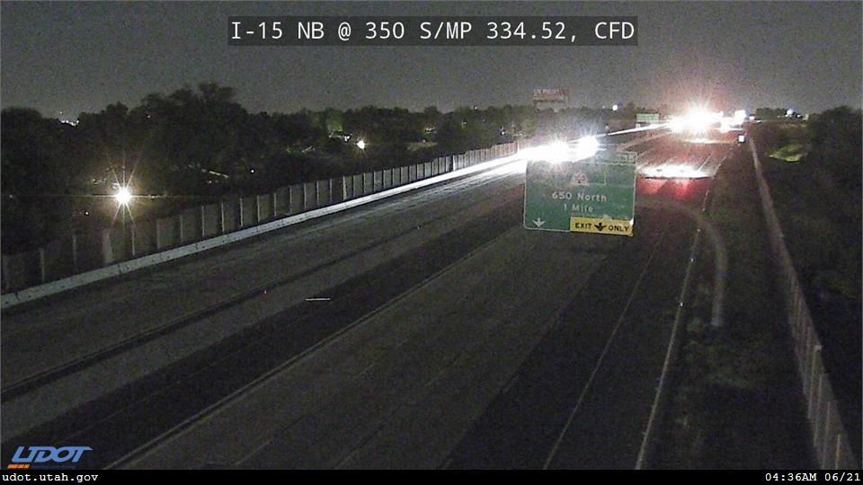 I-15 NB @ 350 S / MP 334.52, CFD