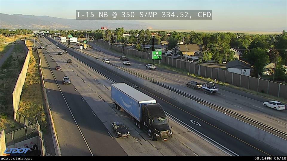 I-15 NB @ 350 S / MP 334.52, CFD