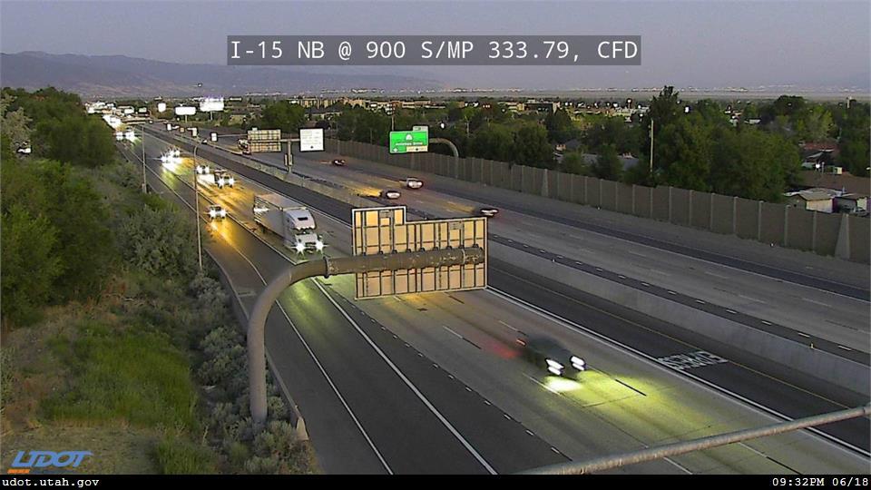 I-15 NB @ 900 S / MP 333.79, CFD