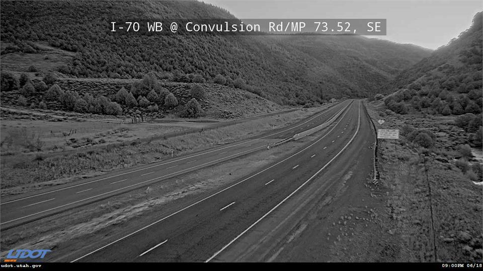 I-70 WB @ Convulsion Rd / MP 73.52, SE